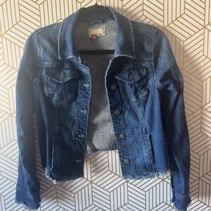 Pilcro Dark Blue Jean Jacket Small